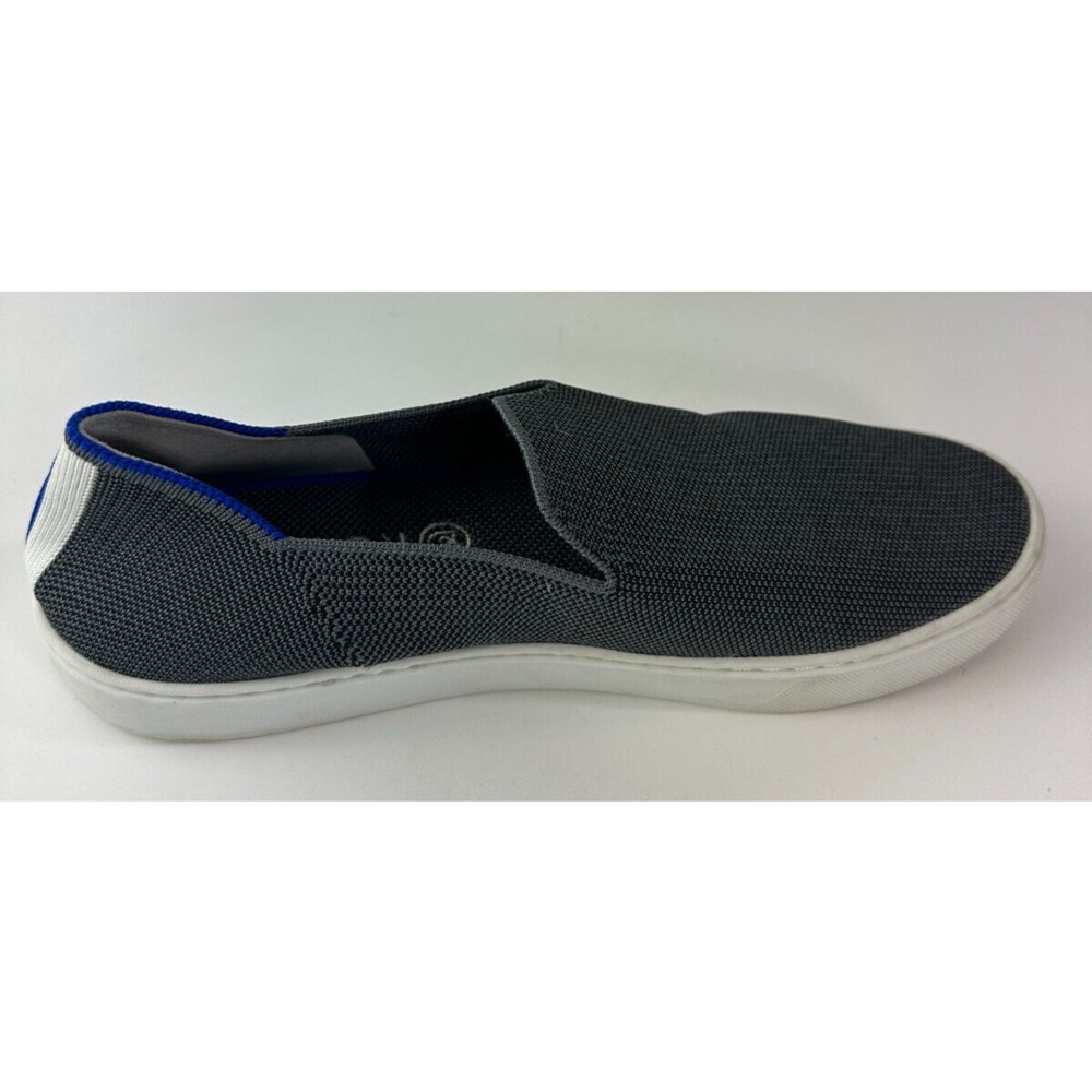 *Read* Rothy’s The Original Slip On Sneaker Steel Gray & Blue Women’s Size 9.5 - Picture 9 of 16